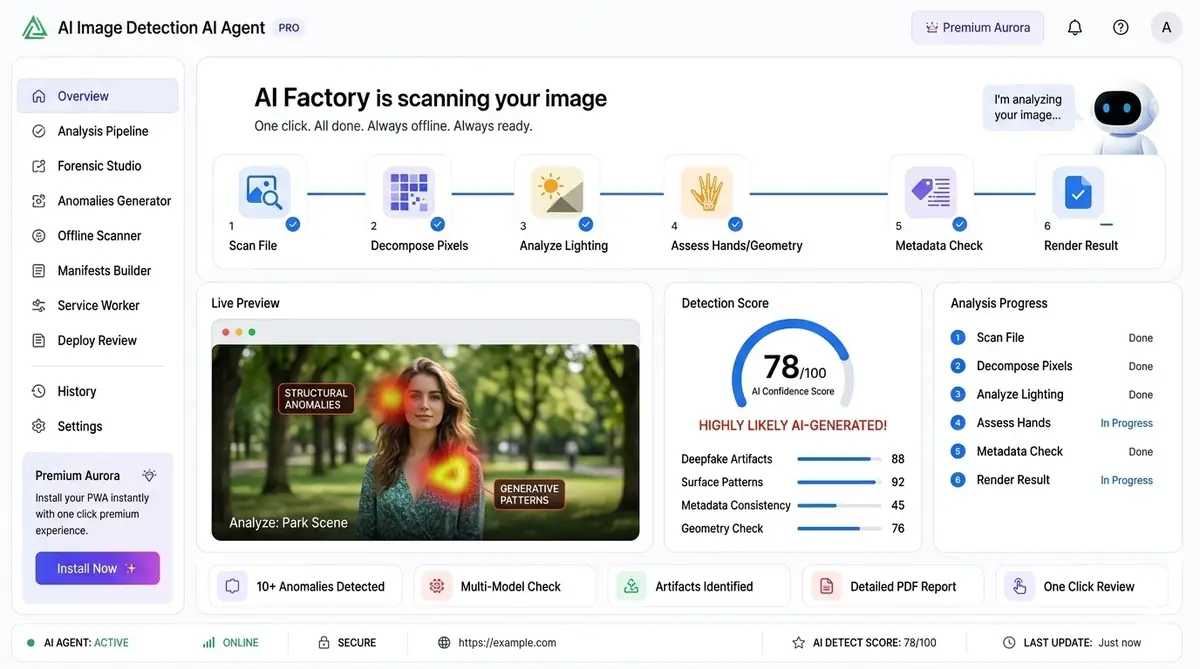 AI travel assistant dashboard — example of the AI travel/exposure risk dashboard software